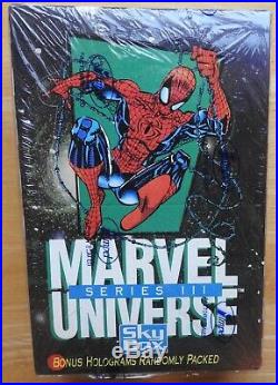 1992, 1993 Marvel Masterpieces & Universe, X-Men, DC Cosmic Teams 5 SEALED BOXES