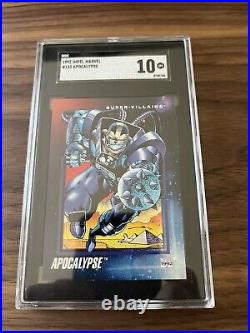 1992 APOCALYPSE (X-Men) Marvel Comics Universe Trading Card 103 Graded 10 SGC