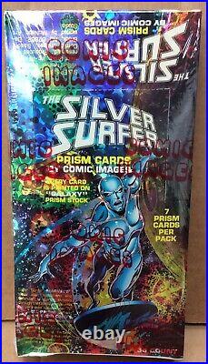 1992 Comic Images The Silver Surfer Prism Trading Cards SEALED BOX 36 Packs