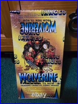 1992 Comic Images Wolverine From Then Til Now II Facory Sealed Box