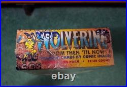 1992 Comic Images Wolverine From Then Til Now II Facory Sealed Box