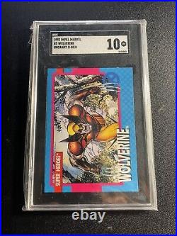 1992 Impel Marvel #2 Wolverine Uncanny X-Men SGC 10