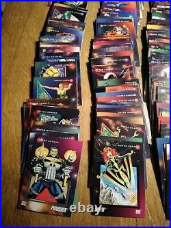 1992 Impel Marvel Universe Series 3 Trading Cards Lot of 308 Cards