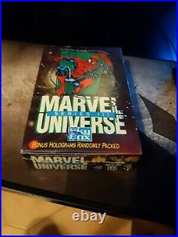 1992 Impel Marvel Universe Series 3 Trading Cards SEALED BOX of 36 packs CASE