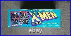 1992 Impel The Uncanny X-Men Trading Cards Magneto Teal Factory Sealed Box