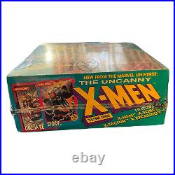 1992 Impel Uncanny X-Men Trading Cards Factory Sealed JimLee Magneto Teal Box