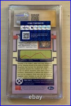 1992 Impel X-Men Series 1 Magneto #41 CGC 10 Jim Lee Signature Series Auto