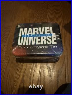 1992 Ltd Ed MARVEL UNIVERSE SERIES III sealed collectors tin 01322/10000 Skybox