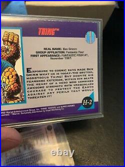 1992 MARVEL UNIVERSE III HOLOGRAM Thing Trading Cards SET of 200 Rare? Sj17j