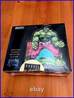 1992 Marvel Masterpiece Comic Trading Cards Box NEW! 36 Packs Joe Jusko SkyBox