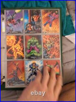 1992 Marvel Masterpieces Complete Trading Card Set MINT CONDITION