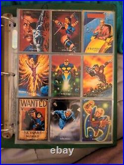 1992 Marvel Masterpieces Complete Trading Card Set MINT CONDITION