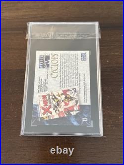 1992 Marvel Masterpieces Cyclops #13 SGC 10 GEM MINT RARE