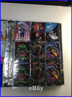 1992 Marvel Masterpieces Master Set Promo, Prototype, Spectra & Marvel Pop Ups