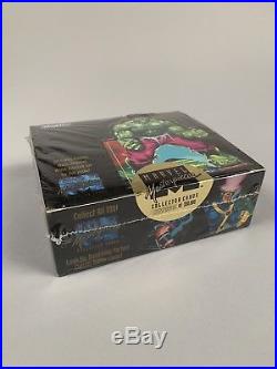 1992 Marvel Masterpieces Sealed Trading Cards Box