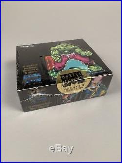 1992 Marvel Masterpieces Sealed Trading Cards Box