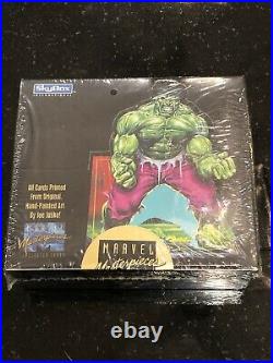 1992 Marvel Masterpieces Trading Cards SEALED BOX 36 Packs! Joe Jusko SkyBox