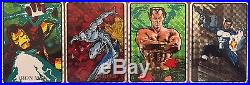 1992 Marvel Masterpieces Vending Prism Variation COMPLETE Set