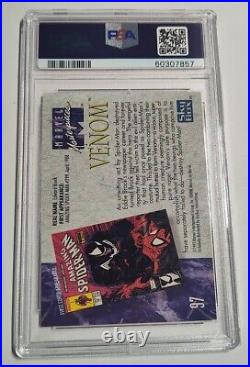1992 Marvel Masterpieces Venom #97 PSA 10 Gem Mint Freshly Graded Very Rare
