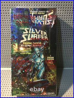 1992 Marvel Silver Surfer All Prism Trading Cards SEALED UNOPENED BOX 36 Packs
