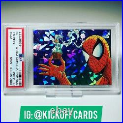 1992 Marvel Spider-Man 30th anniversary Prism P10 Creating PSA 10 Rare Lo pop