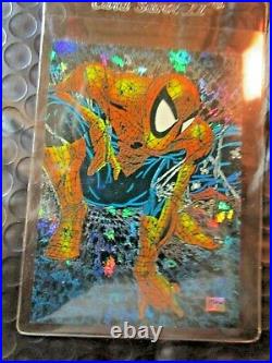 1992 Marvel Spider-Man The McFarlane Era NUMBER ONE #P3 Insert Prism Card