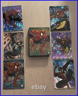 1992 Marvel Spider-Man the McFarlane Era Complete 90 Card Base Set & Prisms 1-6 1992 Marvel Spider-Man the McFarlane Era Complete 90 Card Base Set & Prisms 1-6