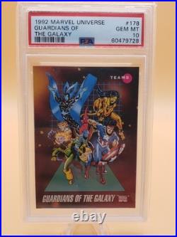 1992 Marvel Universe #178 Guardians of the Galaxy PSA 10 GEM MINT 1992 Marvel Universe #178 Guardians of the Galaxy PSA 10 GEM MINT