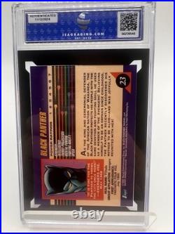 1992 Marvel Universe Black Panther #23 ISA 10 Gem Mint Low Pop Rare 1992 Marvel Universe Black Panther #23 ISA 10 Gem Mint Low Pop Rare