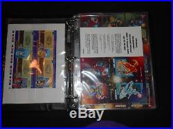 1992 Marvel Universe Master Card Set Chase, Promos, Binder Very Rare Rating