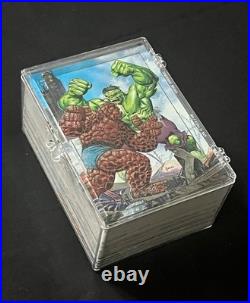 1992 Marvel Universe Masterpieces Skybox Trading Card Set with Bonus Cards 1D-5D