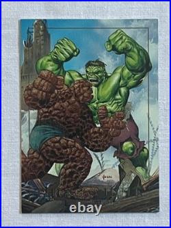 1992 Marvel Universe Masterpieces Skybox Trading Card Set with Bonus Cards 1D-5D