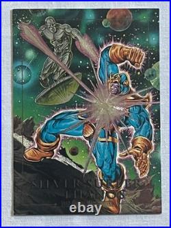 1992 Marvel Universe Masterpieces Skybox Trading Card Set with Bonus Cards 1D-5D
