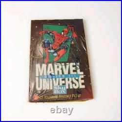 1992 Marvel Universe Series 3 Skybox FACTORY SEALED Spider-man Iron man Wolverin