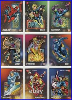 1992 Marvel Universe Series 3 Trading Card Complete 1-200 Set w 1-5 Holograms