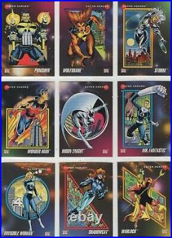 1992 Marvel Universe Series 3 Trading Card Complete 1-200 Set w 1-5 Holograms