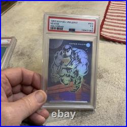 1992 Marvel Universe (impel) Hologram Graded Set Of Cards-hulk, Wolverine H-3 Bl