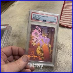 1992 Marvel Universe (impel) Hologram Graded Set Of Cards-hulk, Wolverine H-3 Bl