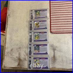 1992 Marvel Universe (impel) Hologram Graded Set Of Cards-hulk, Wolverine H-3 Bl