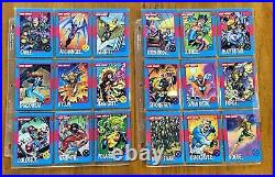 1992 Marvel X-Men Trading Cards COMPLETE PLUS 5 HOLOGRAMS Jim Lee