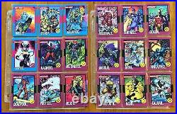 1992 Marvel X-Men Trading Cards COMPLETE PLUS 5 HOLOGRAMS Jim Lee