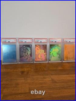 1992 Marvel impel hologram complete set FRESH SLAB PSA7 1992 Marvel impel hologram complete set FRESH SLAB PSA7