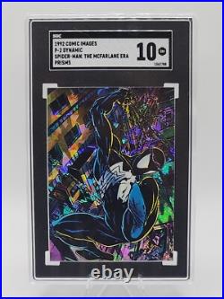 1992 SPIDER-MAN THE McFARLANE ERA PRISM #P-2 DYNAMIC SGC 10 Population 12