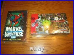 1992 SkyBox Impel Marvel Universe Series 3 & 4Trading Cards Sealed Box 36 Packs