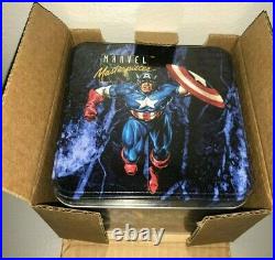 1992 Skybox Marvel Masterpieces Factory Sealed Tin Trading Card Set /35000 Qty