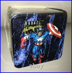 1992 Skybox Marvel Masterpieces Factory Sealed Tin Trading Card Set /35000 Qty