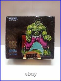 1992 Skybox Marvel Masterpieces Trading Cards 36 Packs FACTORY SEALED BOX! 2B