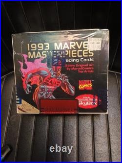 1993 MARVEL MASTERPIECES Factory Sealed Box (Skybox) LAST ONE
