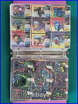 1993 MARVEL UNIVERSE SERIES 4 COMPLETE CARD SET IMPEL SKYBOX Comics 180 Extras