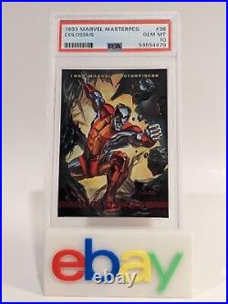 1993 Marvel Masterpieces COLOSSUS (#38) PSA 10 Gem Mint/Low Pop FREE Shipping